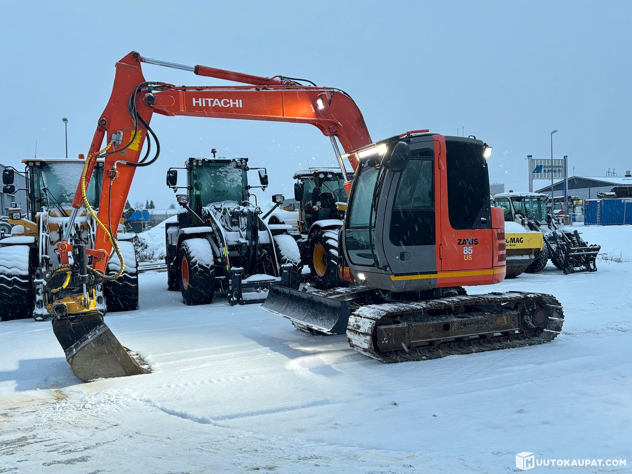 Rupsgraafmachine Hitachi Zaxis ZX85 with mono boom + Engcon. 2004. Tracked excavator, Tornio: afbeelding 6 Rupsgraafmachine Hitachi Zaxis ZX85 with mono boom + Engcon. 2004. Tracked excavator, Tornio: afbeelding 6
