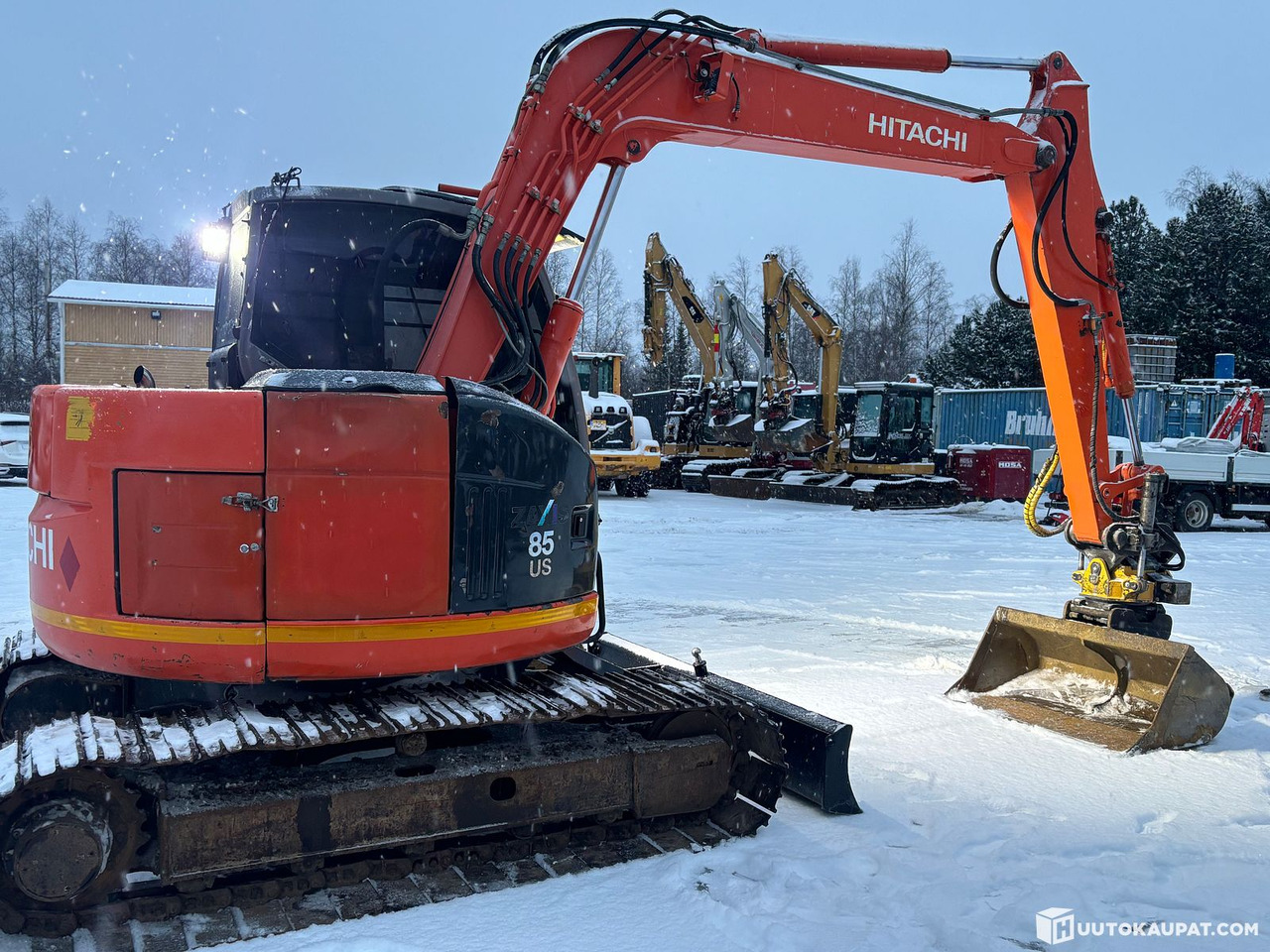 Rupsgraafmachine Hitachi Zaxis ZX85 with mono boom + Engcon. 2004. Tracked excavator, Tornio: afbeelding 8 Rupsgraafmachine Hitachi Zaxis ZX85 with mono boom + Engcon. 2004. Tracked excavator, Tornio: afbeelding 8