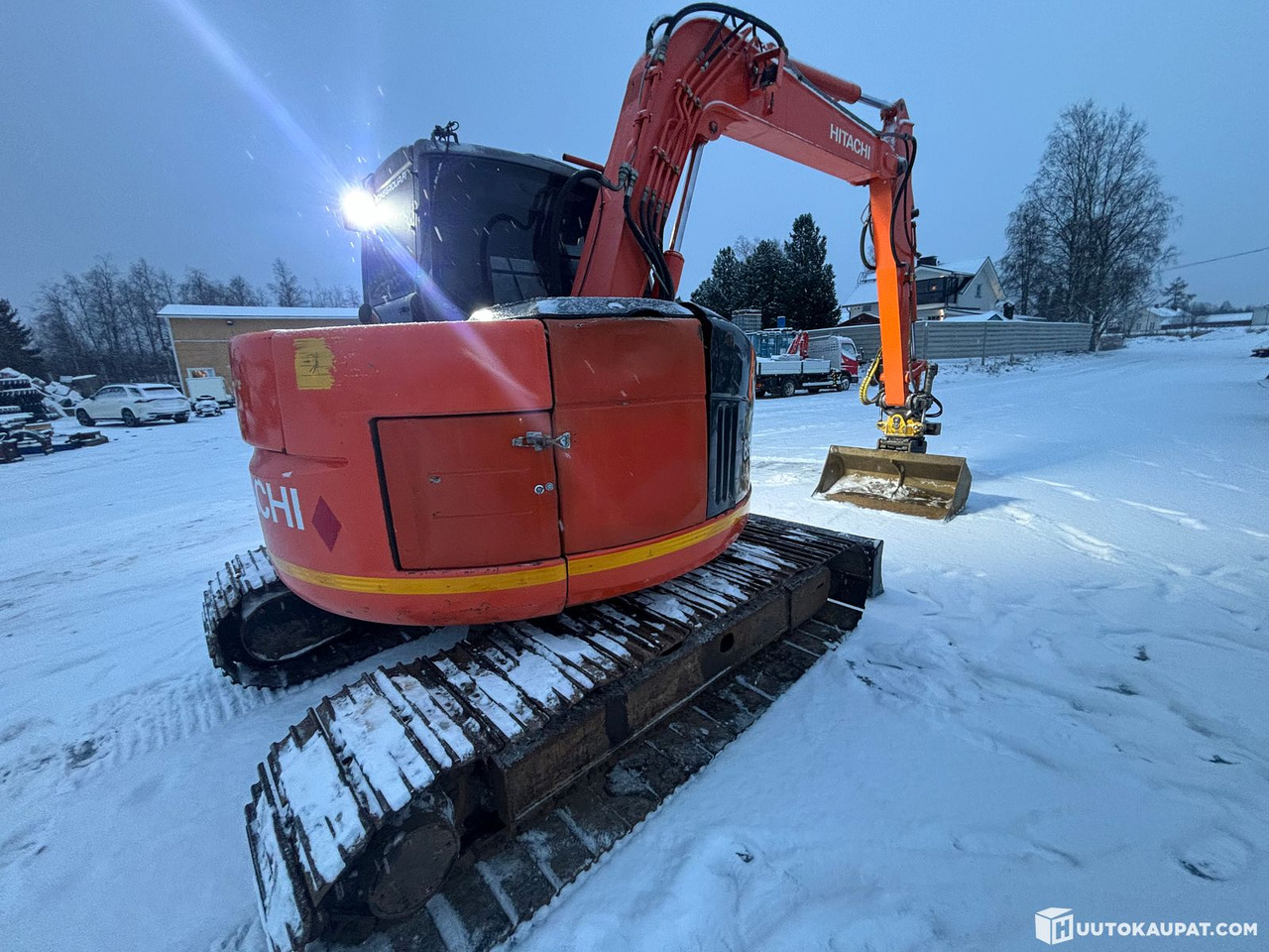 Rupsgraafmachine Hitachi Zaxis ZX85 with mono boom + Engcon. 2004. Tracked excavator, Tornio: afbeelding 13 Rupsgraafmachine Hitachi Zaxis ZX85 with mono boom + Engcon. 2004. Tracked excavator, Tornio: afbeelding 13
