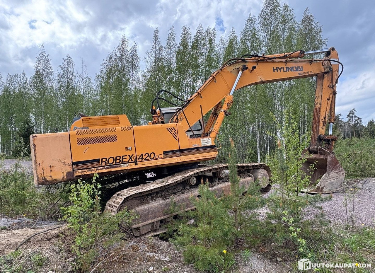 Hyundai Robex 420 LC, crawler excavator, 1995, Mäntsälä - Rupsgraafmachine: afbeelding 3 Hyundai Robex 420 LC, crawler excavator, 1995, Mäntsälä - Rupsgraafmachine: afbeelding 3