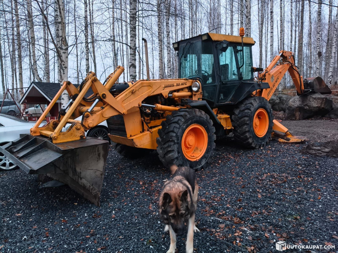 James 92 MPC, 1982 tractor excavator, Leppävirta - Graaflaadmachine: afbeelding 2 James 92 MPC, 1982 tractor excavator, Leppävirta - Graaflaadmachine: afbeelding 2