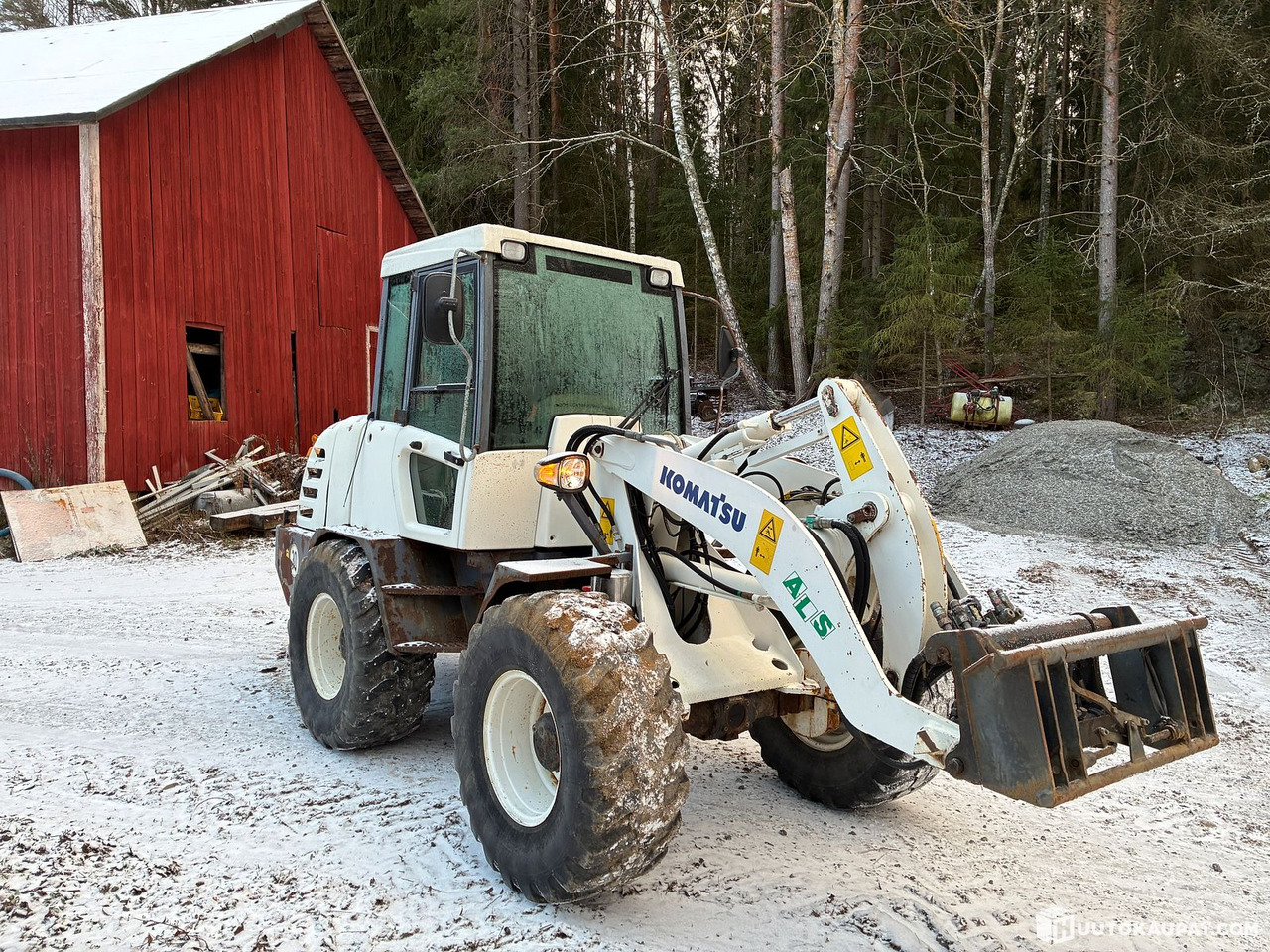 Komatsu WA 75-3, 2001 wheel loader, Pälkäne - Wiellader: afbeelding 1 Komatsu WA 75-3, 2001 wheel loader, Pälkäne - Wiellader: afbeelding 1