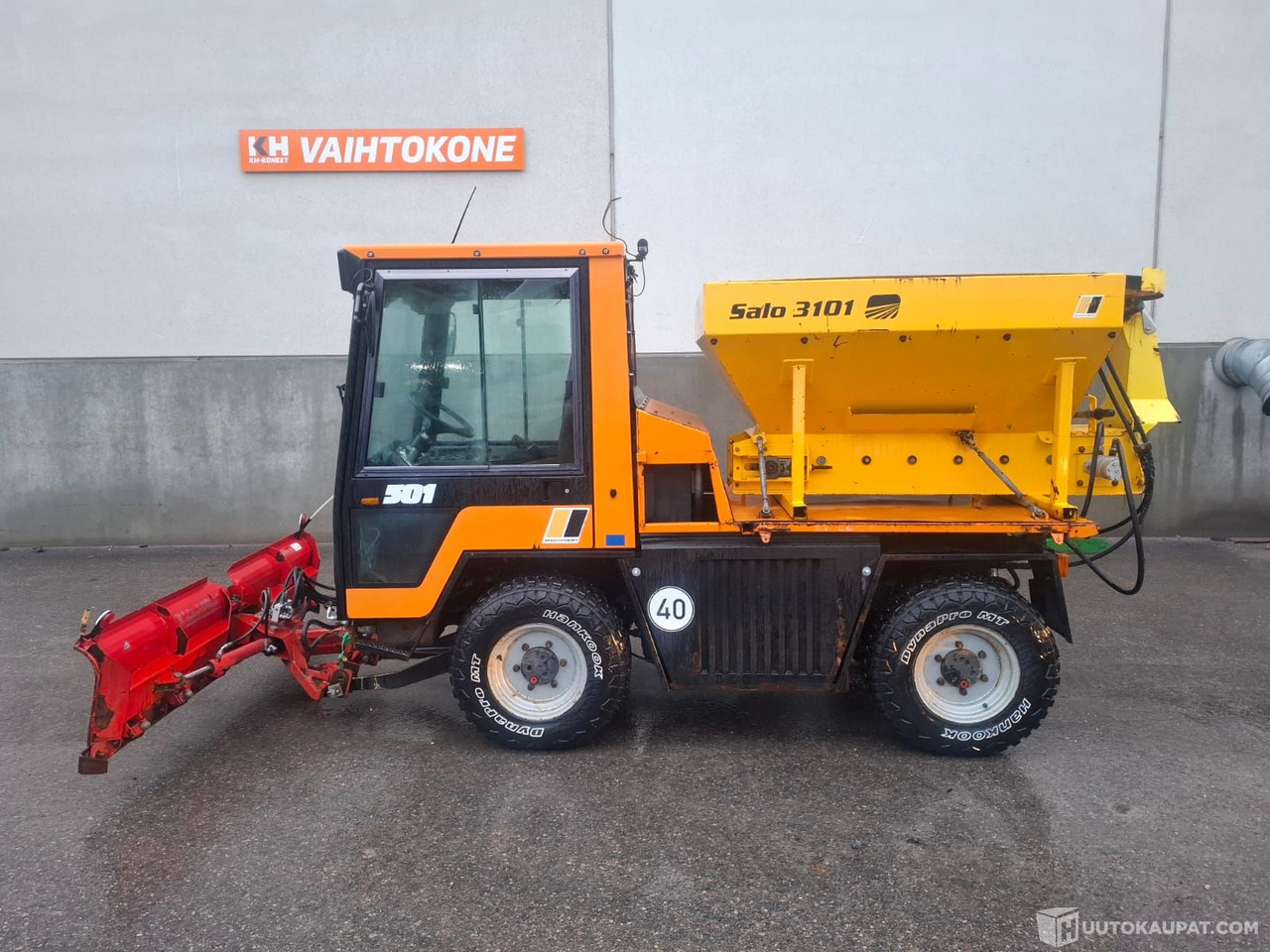 Kramer Tremo 501, 1995, Kiinteistötraktori, Sis alv 25,5%, Nurmijärvi - Sneeuwruimer: afbeelding 1 Kramer Tremo 501, 1995, Kiinteistötraktori, Sis alv 25,5%, Nurmijärvi - Sneeuwruimer: afbeelding 1