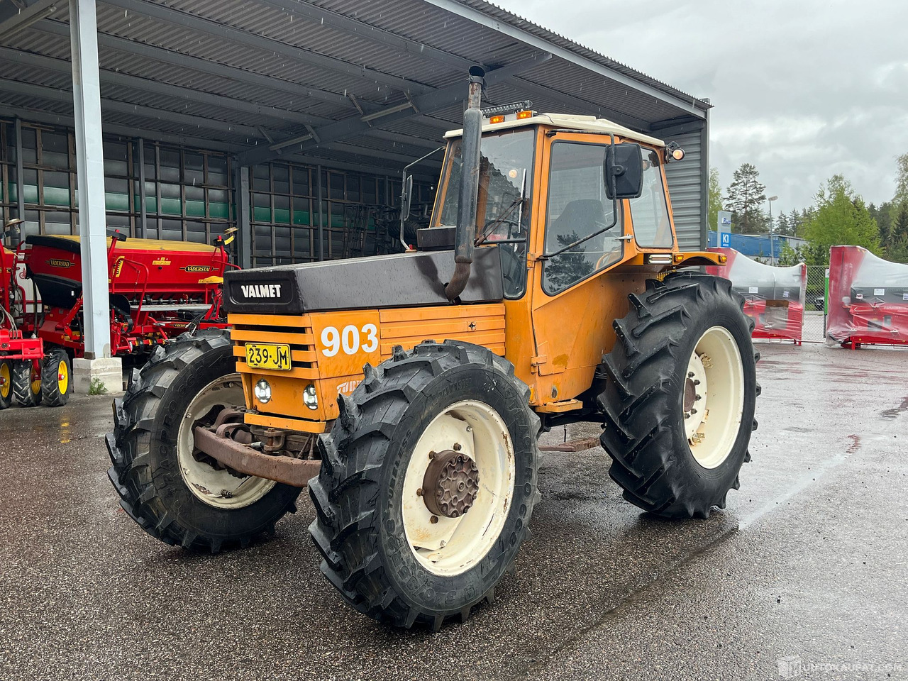 Valmet 903 Turbo, traktori, 1982, Lohja - Landbouwmachine: afbeelding 2 Valmet 903 Turbo, traktori, 1982, Lohja - Landbouwmachine: afbeelding 2