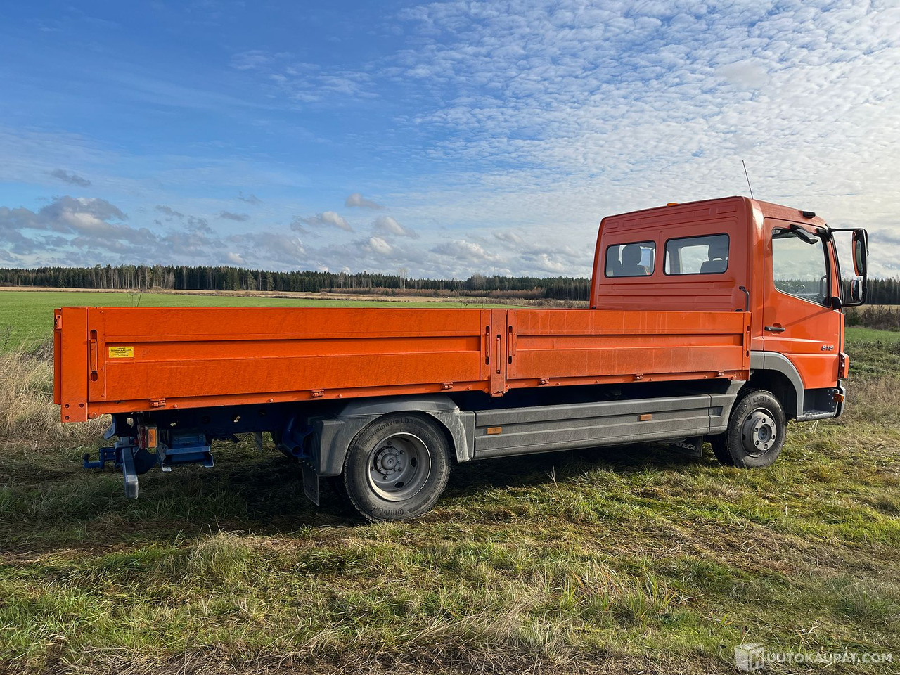 Mercedes-Benz Atego avolavakuorma-auto, 2006, Sysmä - Vrachtwagen met open laadbak: afbeelding 2 Mercedes-Benz Atego avolavakuorma-auto, 2006, Sysmä - Vrachtwagen met open laadbak: afbeelding 2