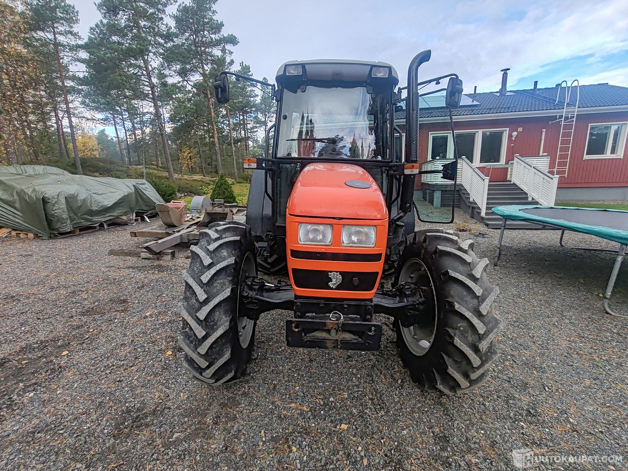 Same Dorado 86 traktori talven lumitöihin, 2005. MTK25, Uusikaupunki - Tractor: afbeelding 4 Same Dorado 86 traktori talven lumitöihin, 2005. MTK25, Uusikaupunki - Tractor: afbeelding 4