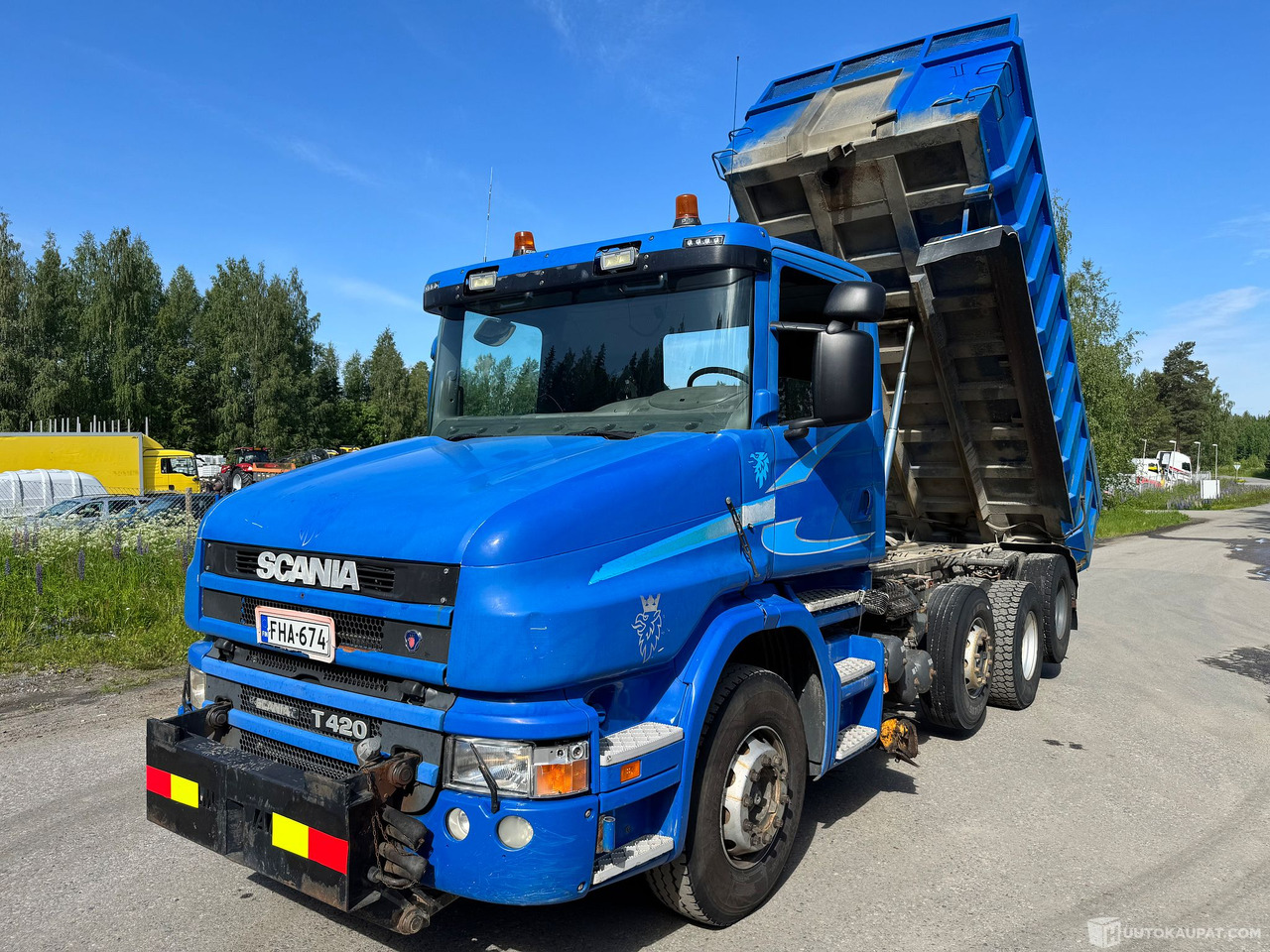 Scania T420 8x2, 2005, Viitasaari - Vrachtwagen: afbeelding 2 Scania T420 8x2, 2005, Viitasaari - Vrachtwagen: afbeelding 2