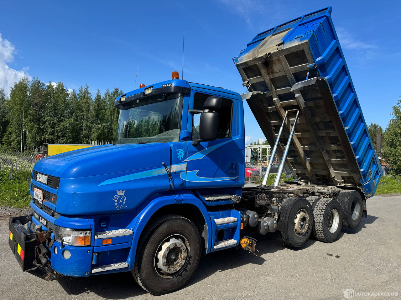 Scania T420 8x2, 2005, Viitasaari - Vrachtwagen: afbeelding 1 Scania T420 8x2, 2005, Viitasaari - Vrachtwagen: afbeelding 1