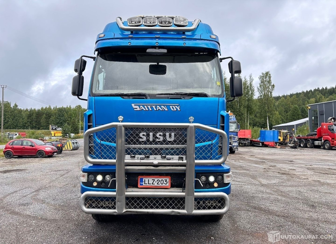 Sisu R500 8x4, kuorma-auto ja perävaunu, Truck, 2008, Lahti - Vrachtwagen: afbeelding 5 Sisu R500 8x4, kuorma-auto ja perävaunu, Truck, 2008, Lahti - Vrachtwagen: afbeelding 5