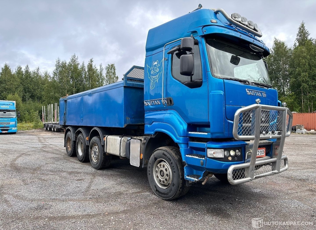 Sisu R500 8x4, kuorma-auto ja perävaunu, Truck, 2008, Lahti - Vrachtwagen: afbeelding 4 Sisu R500 8x4, kuorma-auto ja perävaunu, Truck, 2008, Lahti - Vrachtwagen: afbeelding 4