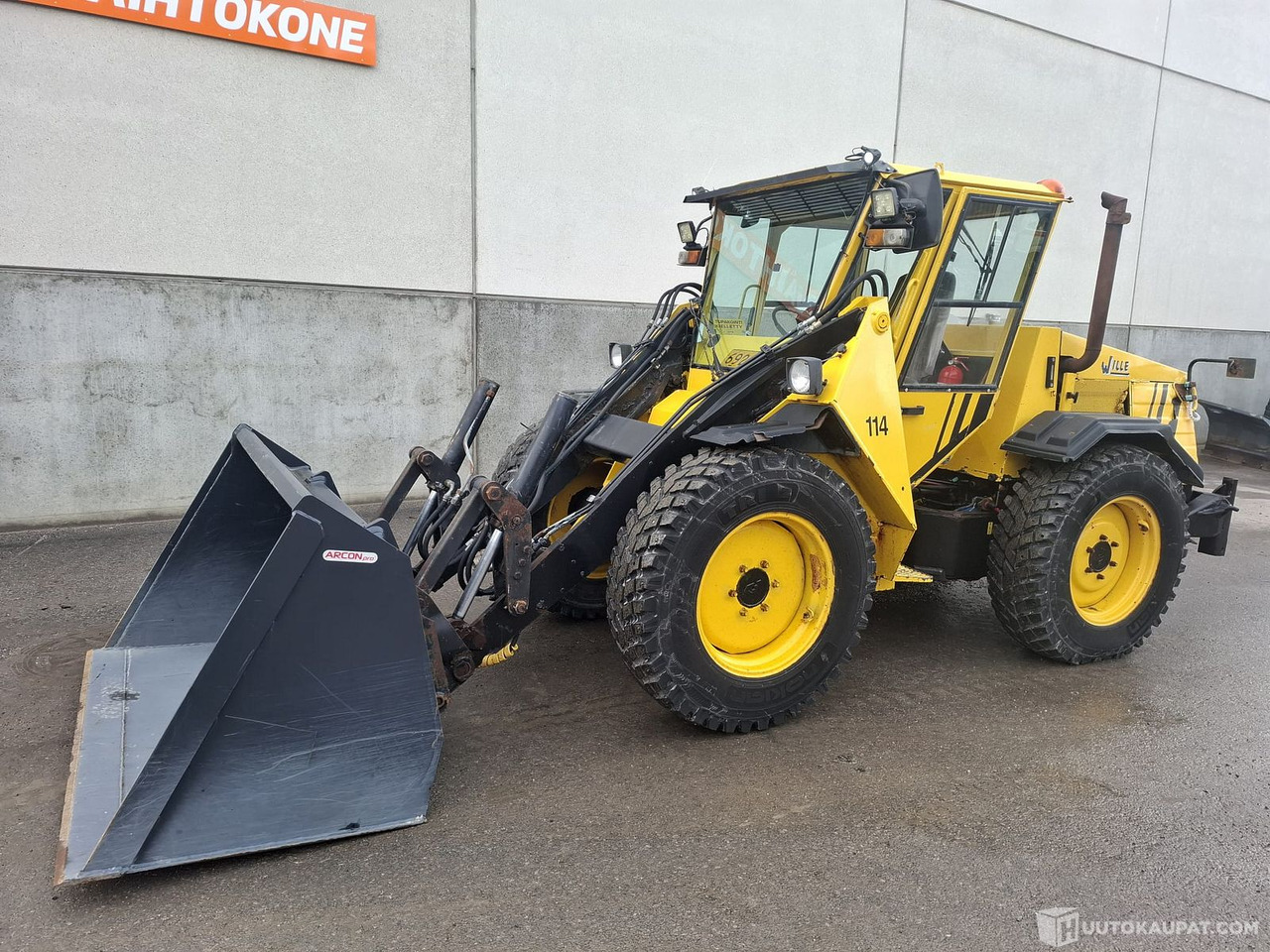 Wille 645, 1990, Sis alv 25,5%, Nurmijärvi - Wiellader: afbeelding 5 Wille 645, 1990, Sis alv 25,5%, Nurmijärvi - Wiellader: afbeelding 5