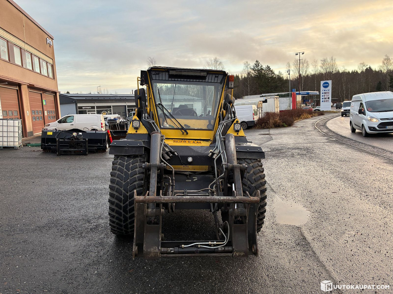 Wiellader Wille 665, 1996 property tractor — Finland's first Wille 655, Valkeakoski: afbeelding 7