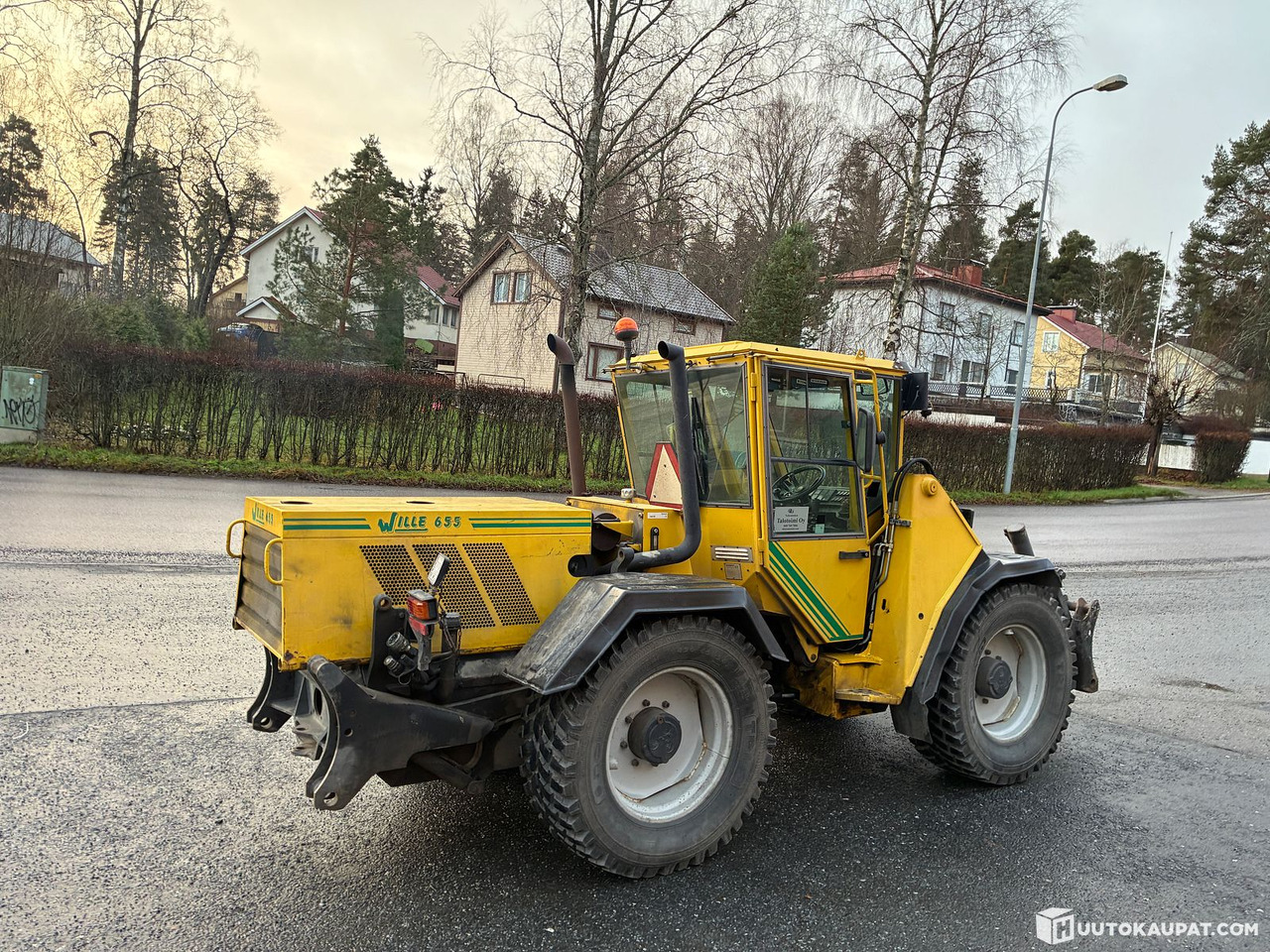 Wiellader Wille 665, 1996 property tractor — Finland's first Wille 655, Valkeakoski: afbeelding 6