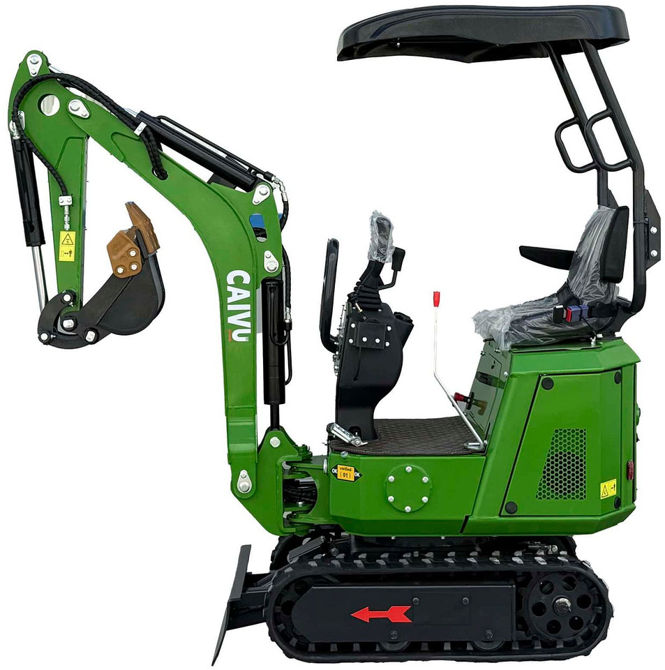 Brand Mini excavator with rubber tracks 0.8 t, Caivu HFT8, 2025, Hollola - Minigraafmachine: afbeelding 1 Brand Mini excavator with rubber tracks 0.8 t, Caivu HFT8, 2025, Hollola - Minigraafmachine: afbeelding 1