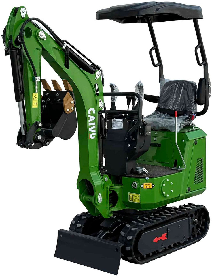 Brand Mini excavator with rubber tracks 0.8 t, Caivu HFT8, 2025, Hollola - Minigraafmachine: afbeelding 3 Brand Mini excavator with rubber tracks 0.8 t, Caivu HFT8, 2025, Hollola - Minigraafmachine: afbeelding 3