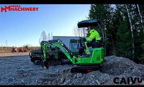 Brand Mini excavator with rubber tracks 0.8 t, Caivu HFT8, 2025, Hollola - Minigraafmachine: afbeelding 2 Brand Mini excavator with rubber tracks 0.8 t, Caivu HFT8, 2025, Hollola - Minigraafmachine: afbeelding 2