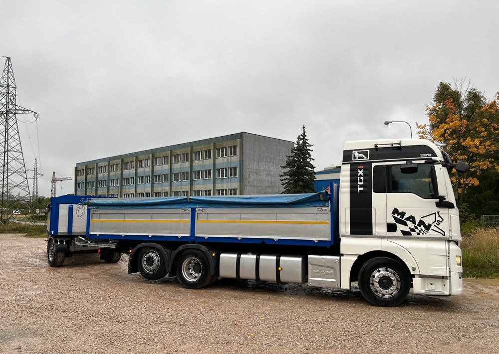 MAN TGX Tandem 1m burty TOP KOMPLET / ALUFELGI / zarejestrowany gotowy do pracy / przyczepa 18t / FULL OPCJA / 26.420 26.460 26.500 26.400 26.440 26.480 26.510 460 500 - Vrachtwagen met open laadbak: afbeelding 2 MAN TGX Tandem 1m burty TOP KOMPLET / ALUFELGI / zarejestrowany gotowy do pracy / przyczepa 18t / FULL OPCJA / 26.420 26.460 26.500 26.400 26.440 26.480 26.510 460 500 - Vrachtwagen met open laadbak: afbeelding 2
