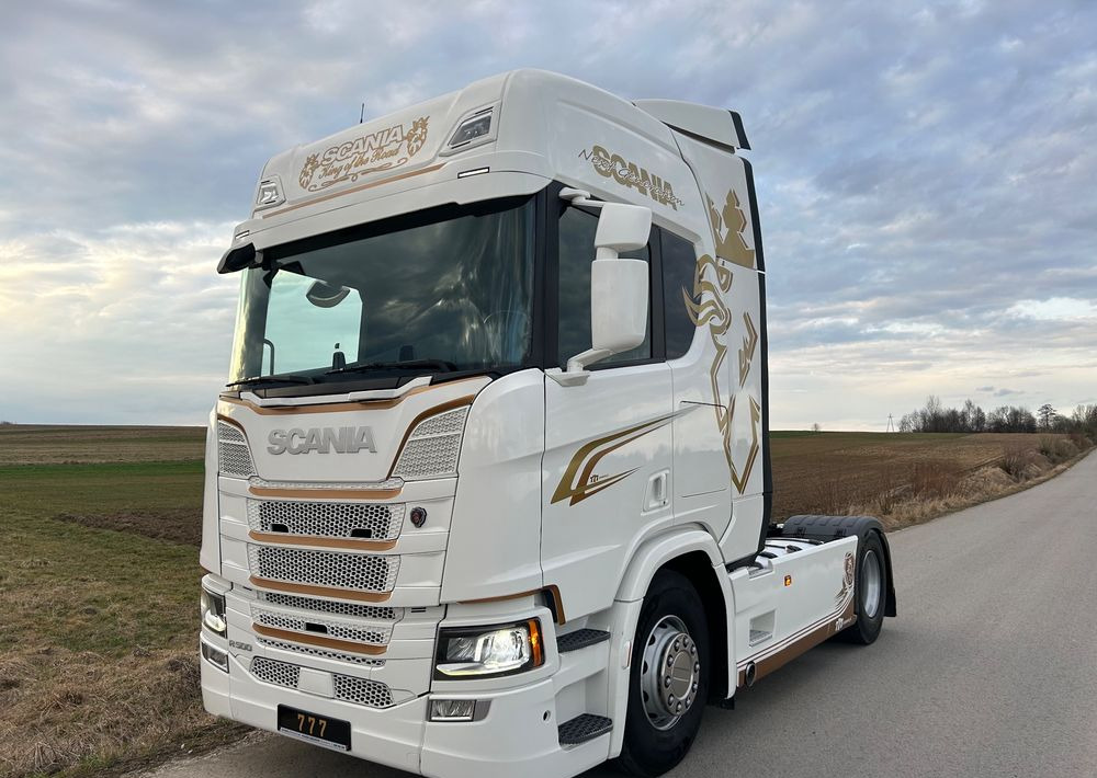 Trekker Scania R500 FULL AIR 2019 10x poduszki KLIMA POSTOJOWA / RETARDER / FULL SPOJLER / TOP STAN / od jedynego właściciela ! HYDRAULIKA spod beczki spożywczej ! / do wywrotu ruchomej podłogi beczki TOP TOP: afbeelding 1