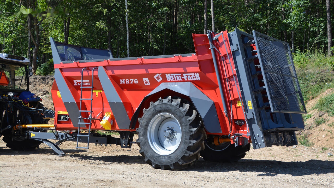 Metal-Fach N276/5 - 14t FALCON jednoosiowy - Mestverspreider: afbeelding 2 Metal-Fach N276/5 - 14t FALCON jednoosiowy - Mestverspreider: afbeelding 2