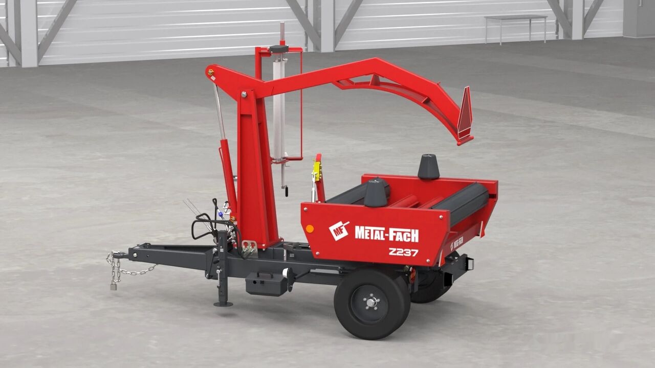 Metal-Fach Z237 załadunek tylny - Wikkelaar: afbeelding 1 Metal-Fach Z237 załadunek tylny - Wikkelaar: afbeelding 1