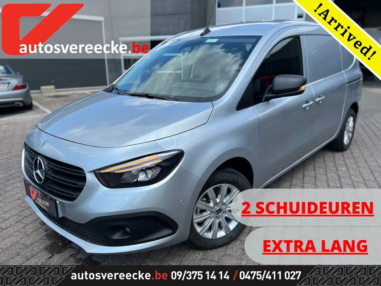 Mercedes-Benz Citan 112 EXTRA LANG (26.750ex.) 2x schfd Full Option - Kleine bestelwagen: afbeelding 1 Mercedes-Benz Citan 112 EXTRA LANG (26.750ex.) 2x schfd Full Option - Kleine bestelwagen: afbeelding 1