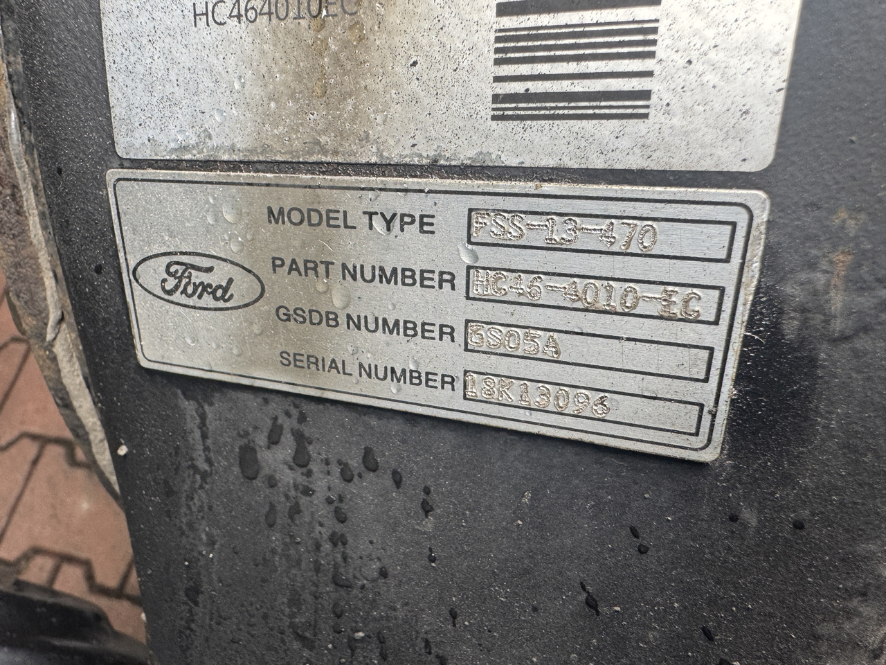 FORD F-MAX 500 TRUCKS - As en onderdelen: afbeelding 2 FORD F-MAX 500 TRUCKS - As en onderdelen: afbeelding 2