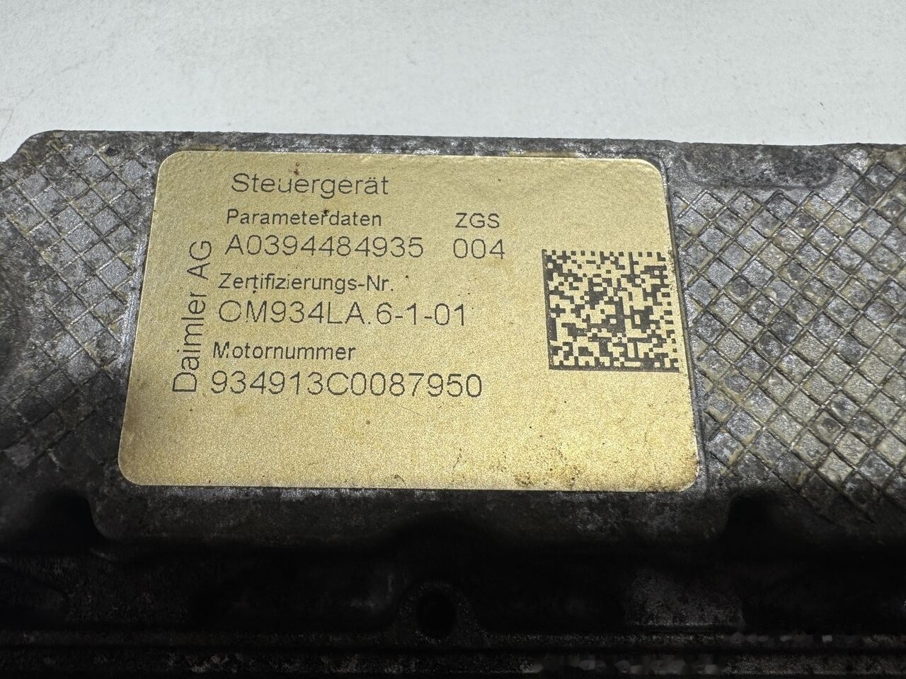 Komputer Sterownik Zestaw Silnika A0014466635 Mercedes-Benz Atego III E6 OM934LA A0014466635 Mercedes-Benz Atego III E6 OM934LA - Elektrisch systeem voor Vrachtwagen: afbeelding 2 Komputer Sterownik Zestaw Silnika A0014466635 Mercedes-Benz Atego III E6 OM934LA A0014466635 Mercedes-Benz Atego III E6 OM934LA - Elektrisch systeem voor Vrachtwagen: afbeelding 2