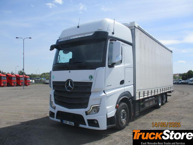 Mercedes-Benz Actros 2548 - Schuifzeilen vrachtwagen: afbeelding 1 Mercedes-Benz Actros 2548 - Schuifzeilen vrachtwagen: afbeelding 1