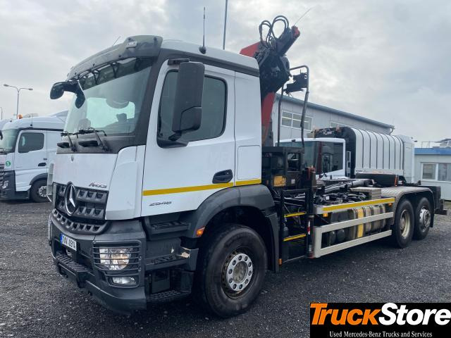 Mercedes-Benz Arocs 2546 L - Haakarmsysteem vrachtwagen, Kraanwagen: afbeelding 1 Mercedes-Benz Arocs 2546 L - Haakarmsysteem vrachtwagen, Kraanwagen: afbeelding 1