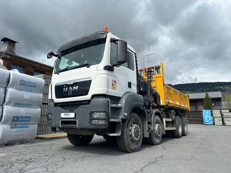 MAN TGS 41.480 - Kipper vrachtwagen, Kraanwagen: afbeelding 1 MAN TGS 41.480 - Kipper vrachtwagen, Kraanwagen: afbeelding 1