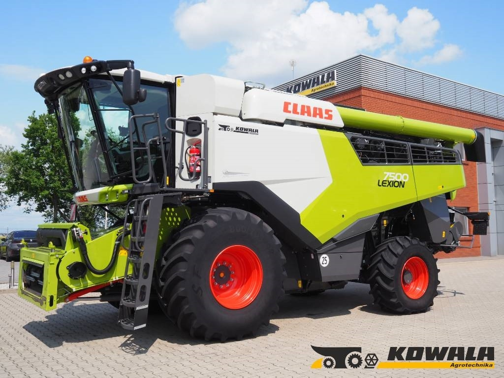 Claas Lexion 7500 + V930 - Maaidorser: afbeelding 1 Claas Lexion 7500 + V930 - Maaidorser: afbeelding 1