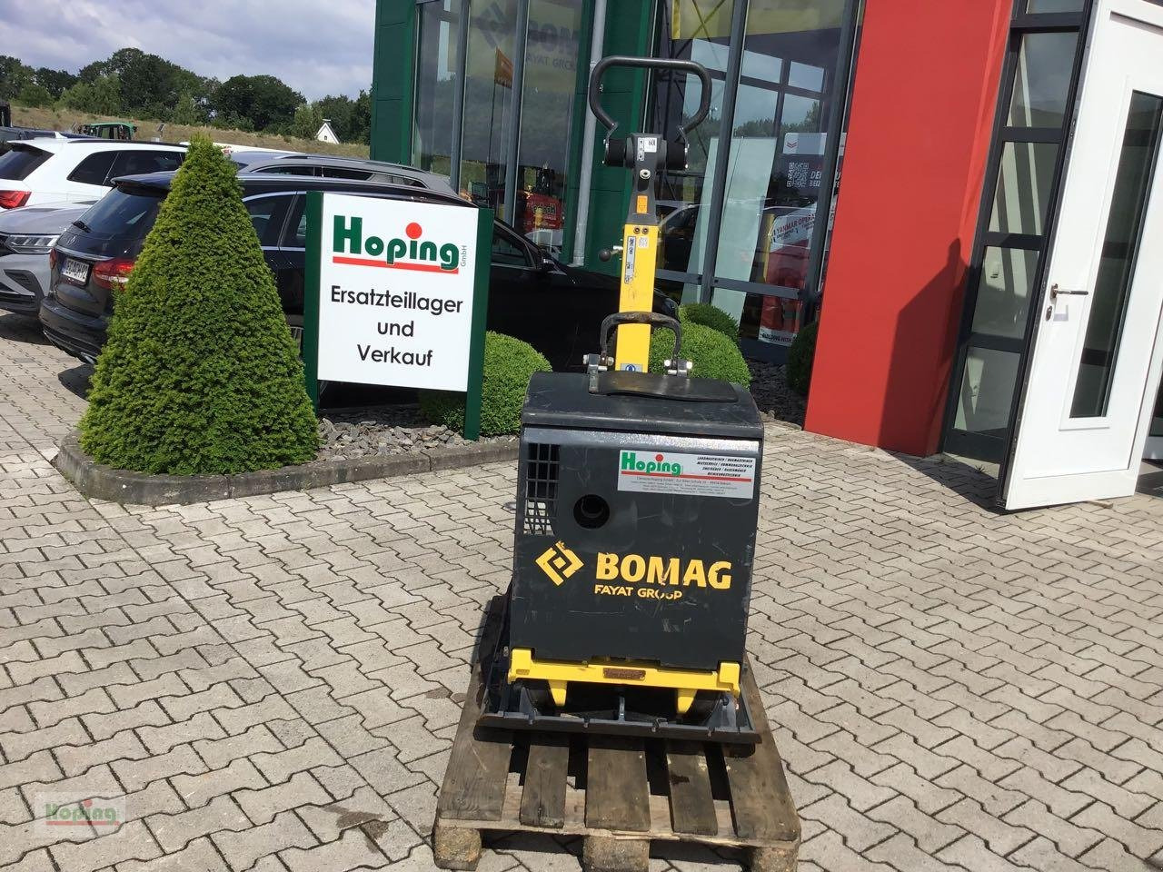 Bomag BPR 70/70 D/E - Trilplaat: afbeelding 1 Bomag BPR 70/70 D/E - Trilplaat: afbeelding 1