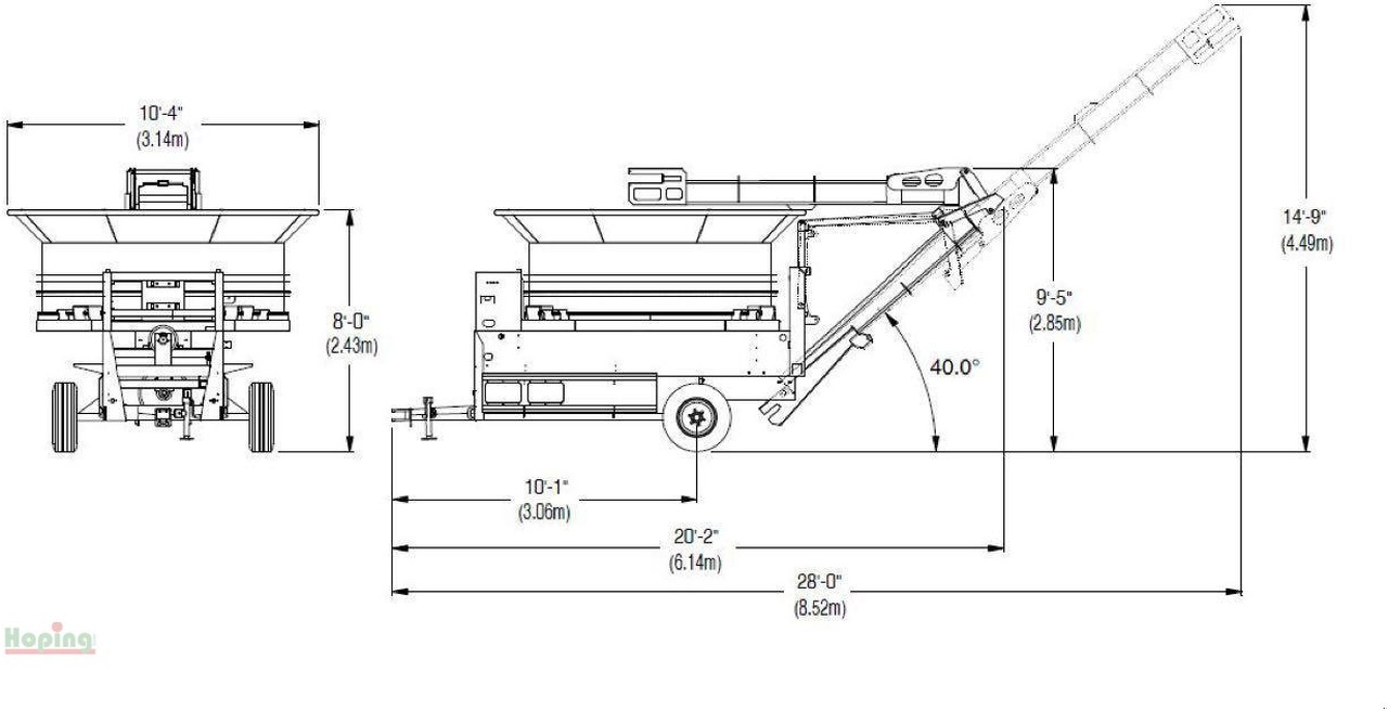 Duratech H1000/40 - Silo materieel: afbeelding 2 Duratech H1000/40 - Silo materieel: afbeelding 2