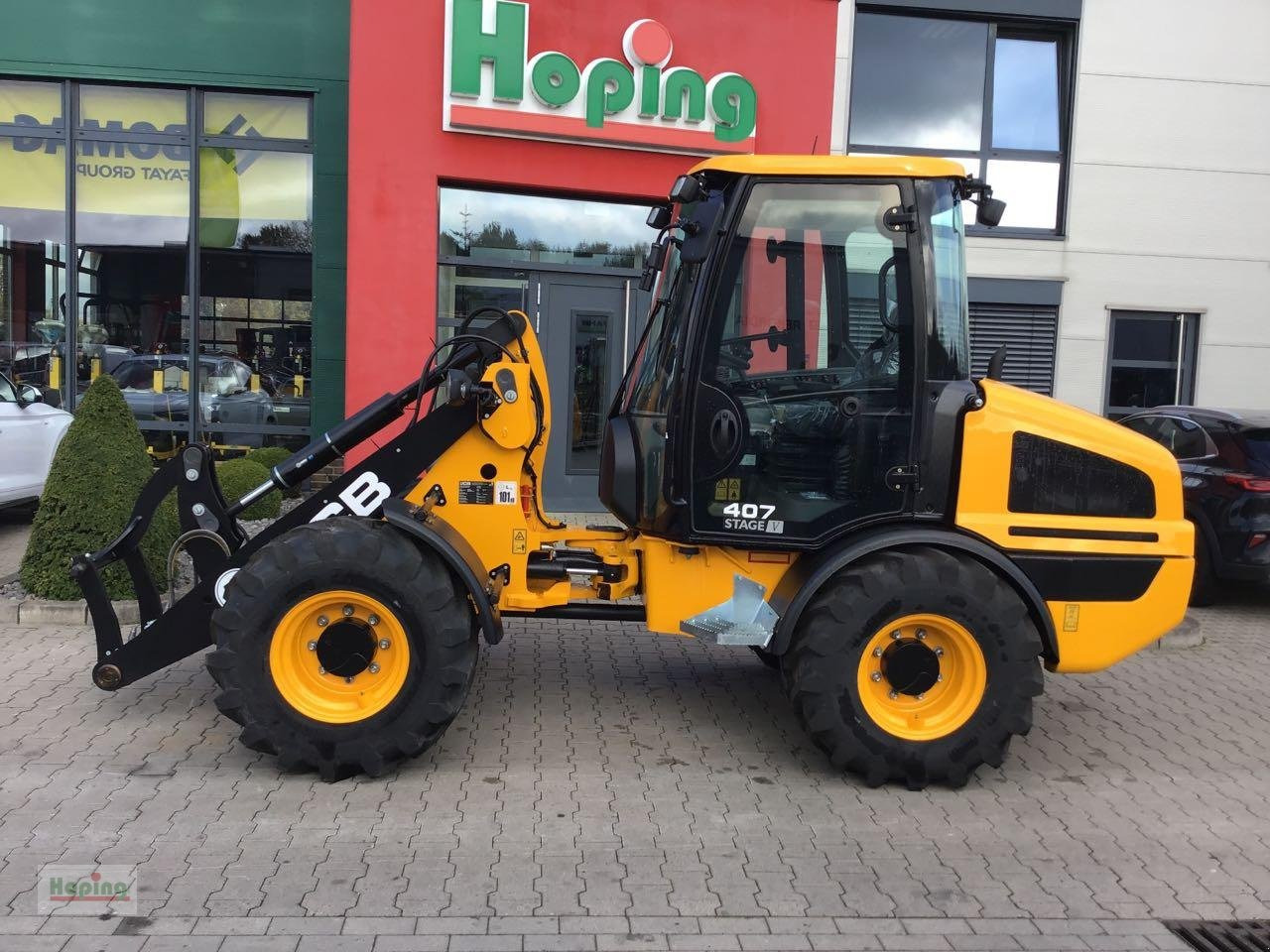 JCB 407 (35 km/h) - Wiellader: afbeelding 1 JCB 407 (35 km/h) - Wiellader: afbeelding 1