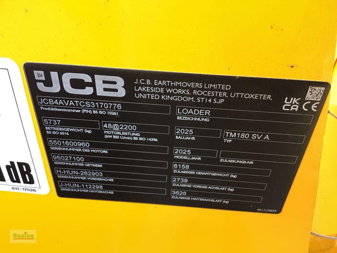 JCB TM180 AGRI - Telescooplader: afbeelding 5 JCB TM180 AGRI - Telescooplader: afbeelding 5