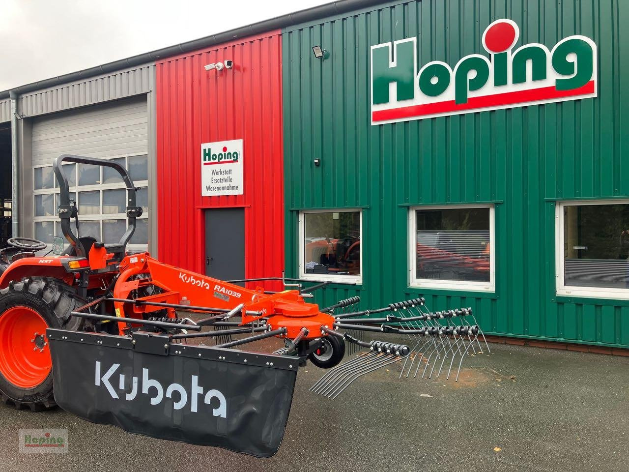 Kubota RA 1039 - Hooischudder: afbeelding 1 Kubota RA 1039 - Hooischudder: afbeelding 1