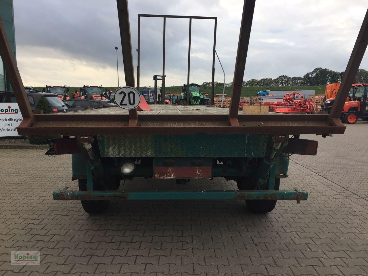 Platte landbouwwagen Sommer AG 120: afbeelding 9