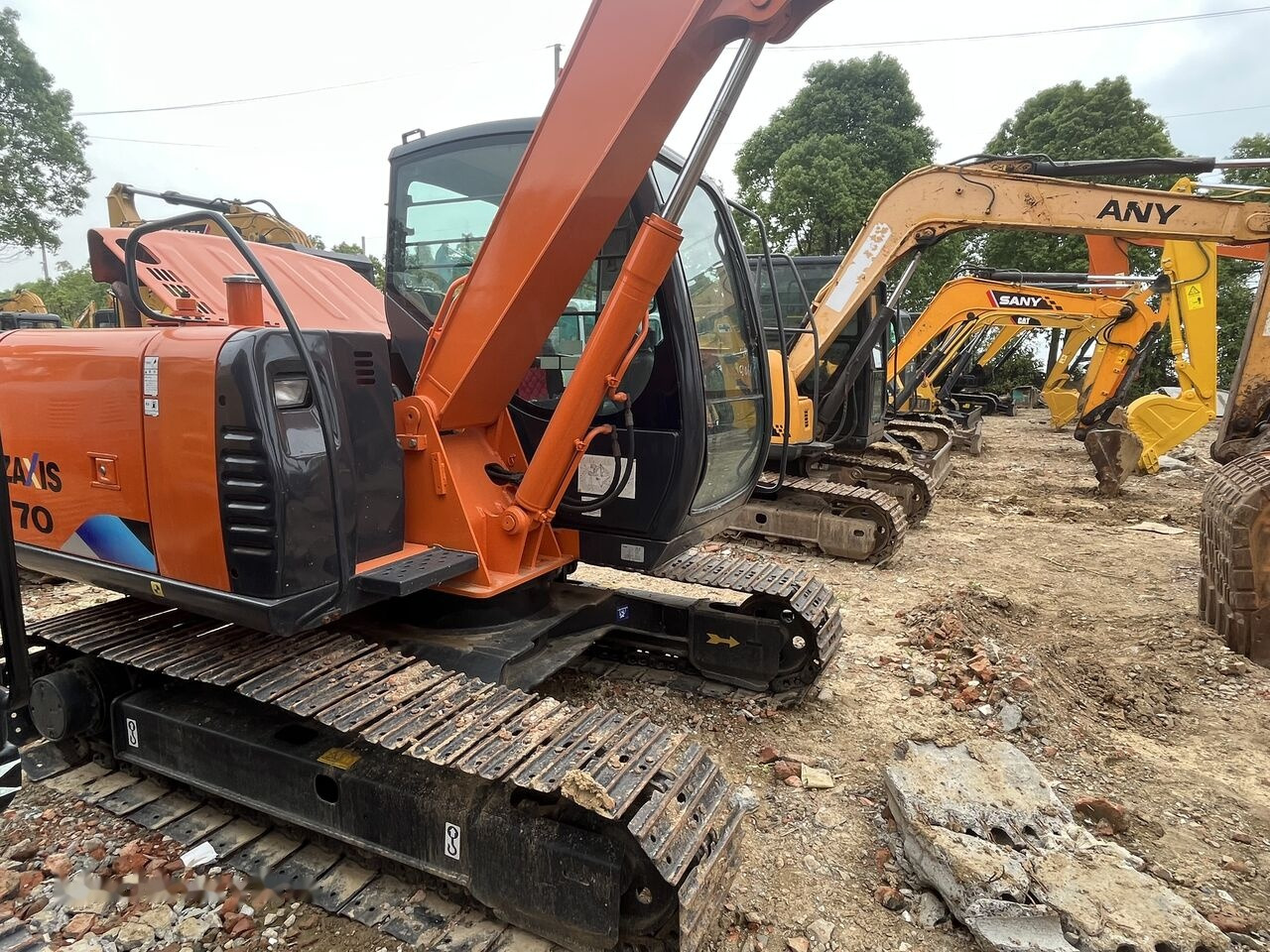 Hitachi ZX70 - Minigraafmachine: afbeelding 2 Hitachi ZX70 - Minigraafmachine: afbeelding 2