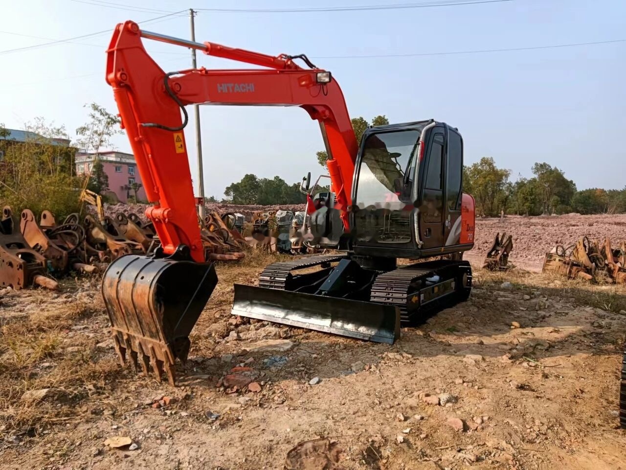 Minigraafmachine Hitachi ZX70: afbeelding 6 Minigraafmachine Hitachi ZX70: afbeelding 6