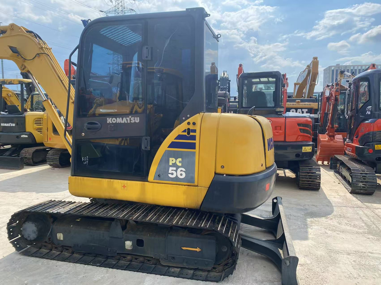 KOMATSU PC56-7 - Minigraafmachine: afbeelding 4 KOMATSU PC56-7 - Minigraafmachine: afbeelding 4