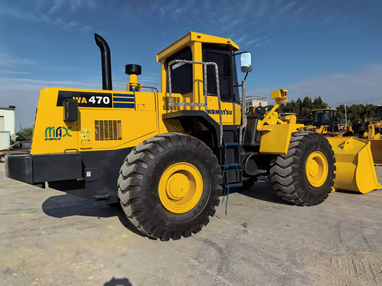 KOMATSU WA470 - Wiellader: afbeelding 1 KOMATSU WA470 - Wiellader: afbeelding 1