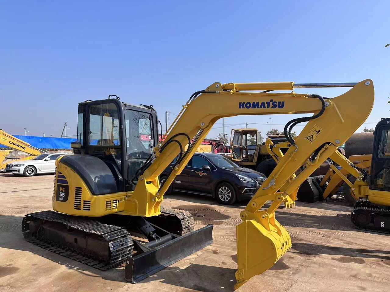 Komatsu PC55MR - Minigraafmachine: afbeelding 3 Komatsu PC55MR - Minigraafmachine: afbeelding 3
