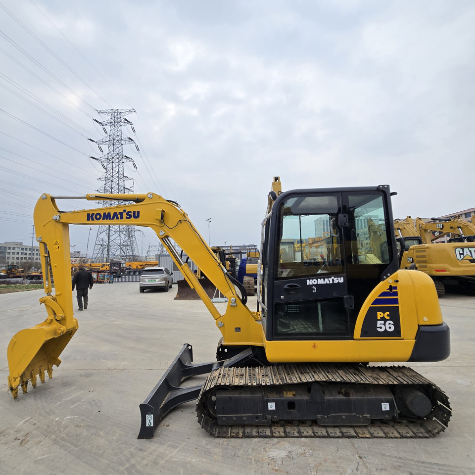Komatsu PC56 - Minigraafmachine: afbeelding 1 Komatsu PC56 - Minigraafmachine: afbeelding 1