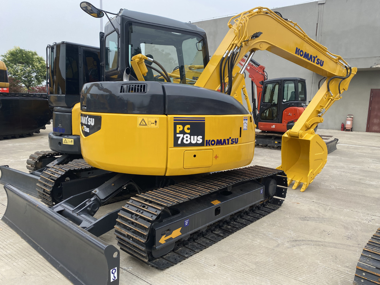 Komatsu PC78US - Minigraafmachine: afbeelding 1 Komatsu PC78US - Minigraafmachine: afbeelding 1