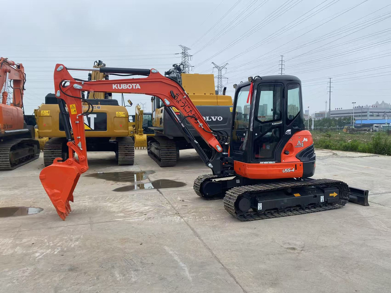 Kubota U55-4 - Minigraafmachine: afbeelding 1 Kubota U55-4 - Minigraafmachine: afbeelding 1