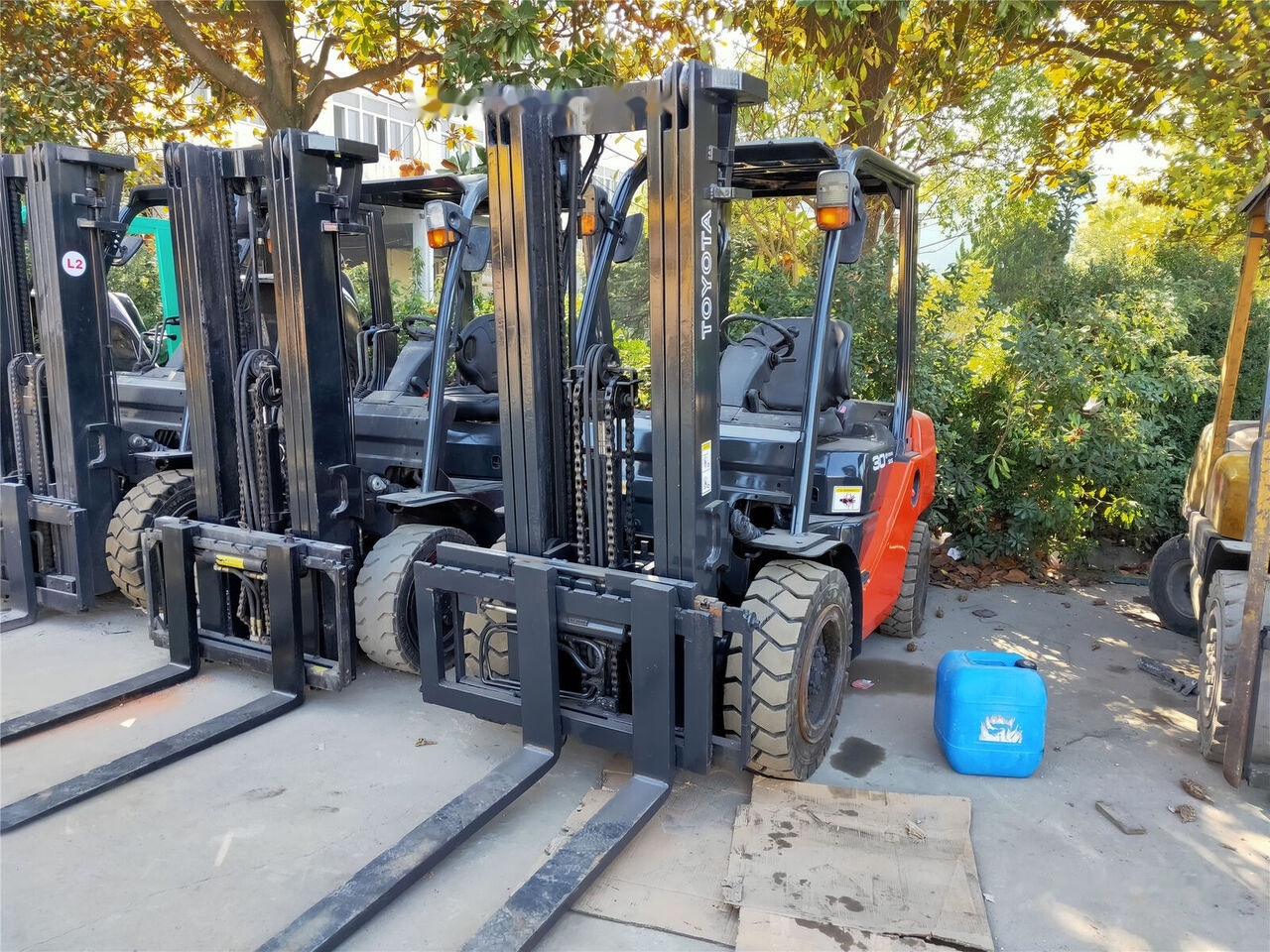 Diesel heftruck Toyota FDN30: afbeelding 6