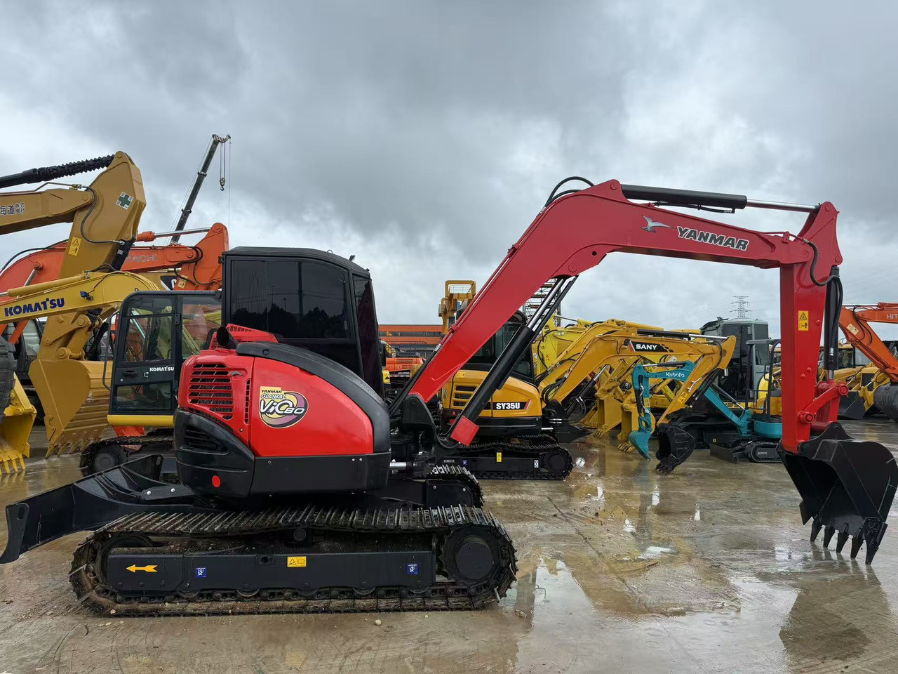 Yanmar Vio80 - Minigraafmachine: afbeelding 5 Yanmar Vio80 - Minigraafmachine: afbeelding 5