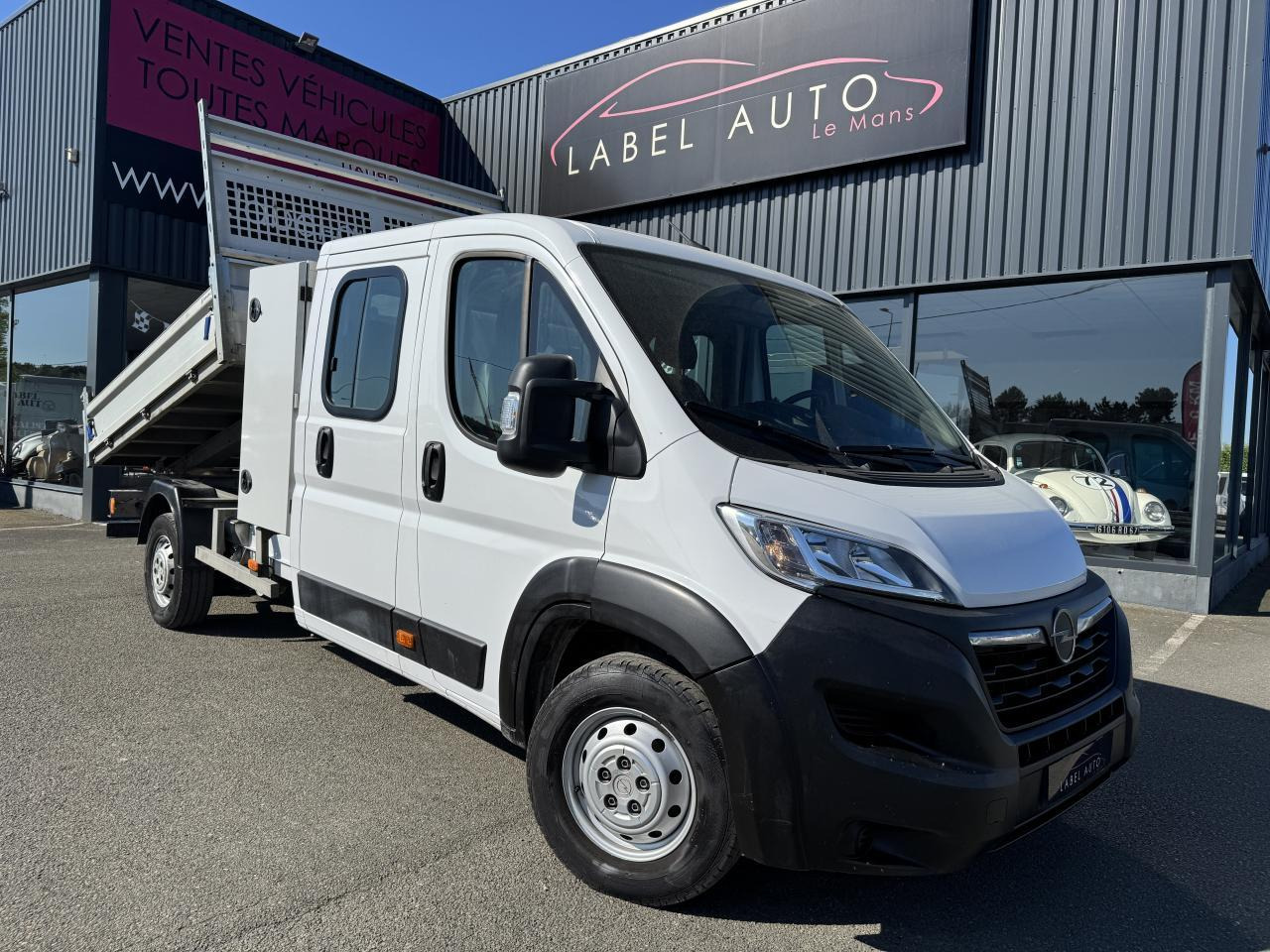 Opel Movano combi 165CH BLUEHDI S&S BENNE COFFRE DOUBLE CABINE 6 PLACES - Kipper bestelwagen: afbeelding 2 Opel Movano combi 165CH BLUEHDI S&S BENNE COFFRE DOUBLE CABINE 6 PLACES - Kipper bestelwagen: afbeelding 2