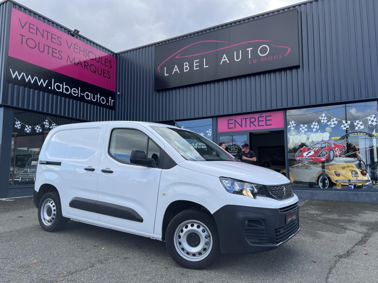 PEUGEOT PARTNER M 650KG 1.5 HDI 100CH ASPHALT 3 PLACES - Gesloten bestelwagen: afbeelding 1 PEUGEOT PARTNER M 650KG 1.5 HDI 100CH ASPHALT 3 PLACES - Gesloten bestelwagen: afbeelding 1