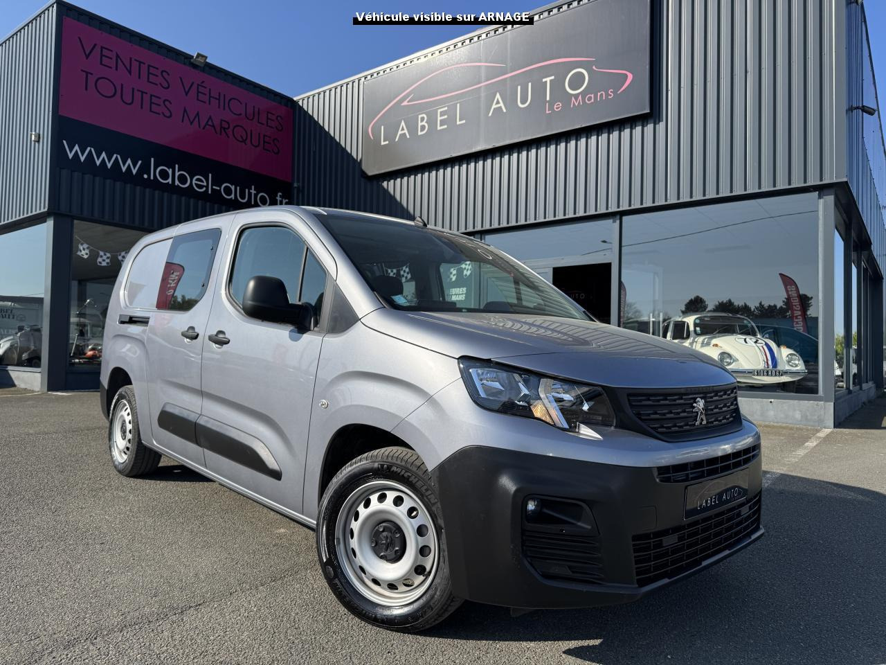 PEUGEOT Partner XL 1.5 BlueHDi S&S - 100 III CABINE APPROFONDIE Cabine approfondie XL PHASE 2 - Gesloten bestelwagen: afbeelding 1 PEUGEOT Partner XL 1.5 BlueHDi S&S - 100 III CABINE APPROFONDIE Cabine approfondie XL PHASE 2 - Gesloten bestelwagen: afbeelding 1